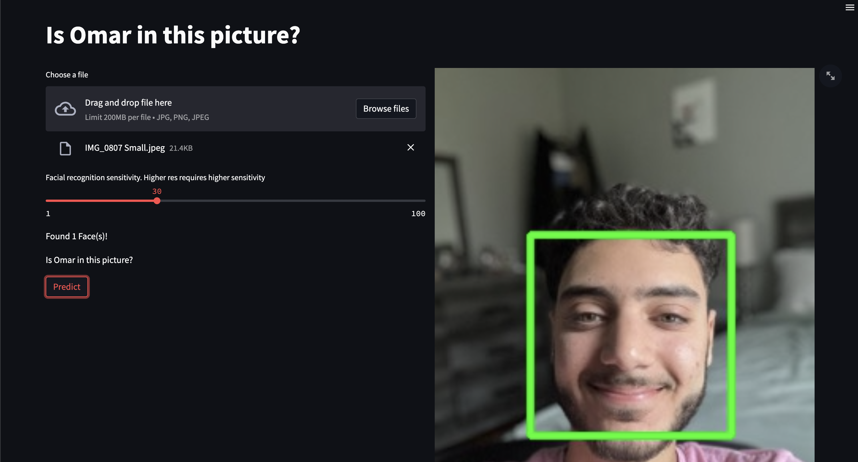 Facial Recognition Project